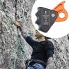 Climbing Rope Grab Abseiling Device Rock Climbing Fall Protection for Mountaineering Caving Downhill Rigging Abseiling Rescue