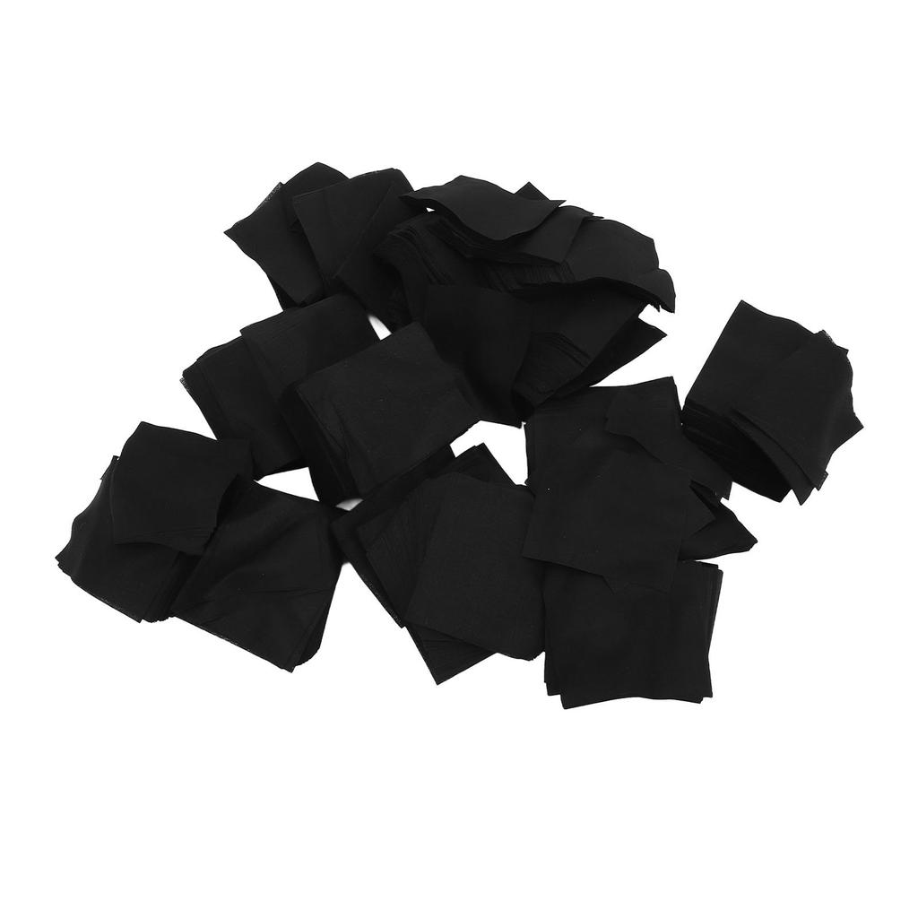 1200 Sheets Black Cotton Makeup Pads Disposable Strong Absorption Face Cotton Cosmetic Pads for Skin