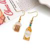 Oil Drip Beer Bottle Pendant: Creative DIY Handmade Bracelet/Necklace Accessory