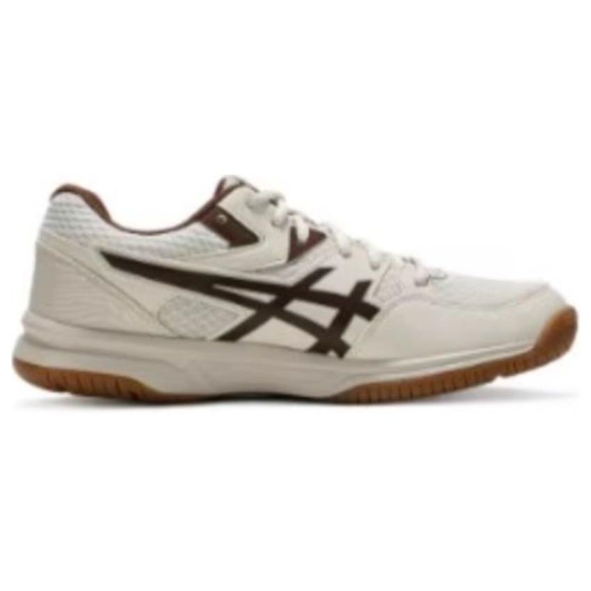 Asics River Cs Cf Comfortable Professional Durable Low-Top Badminton Shoes Unisex Sneaker Yellow Brown 1073A072-250