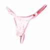 Krajkové spodní prádlo Pánské Sissy Thong G-String Bulge Pouch Kalhotky Bikiny Kalhotky