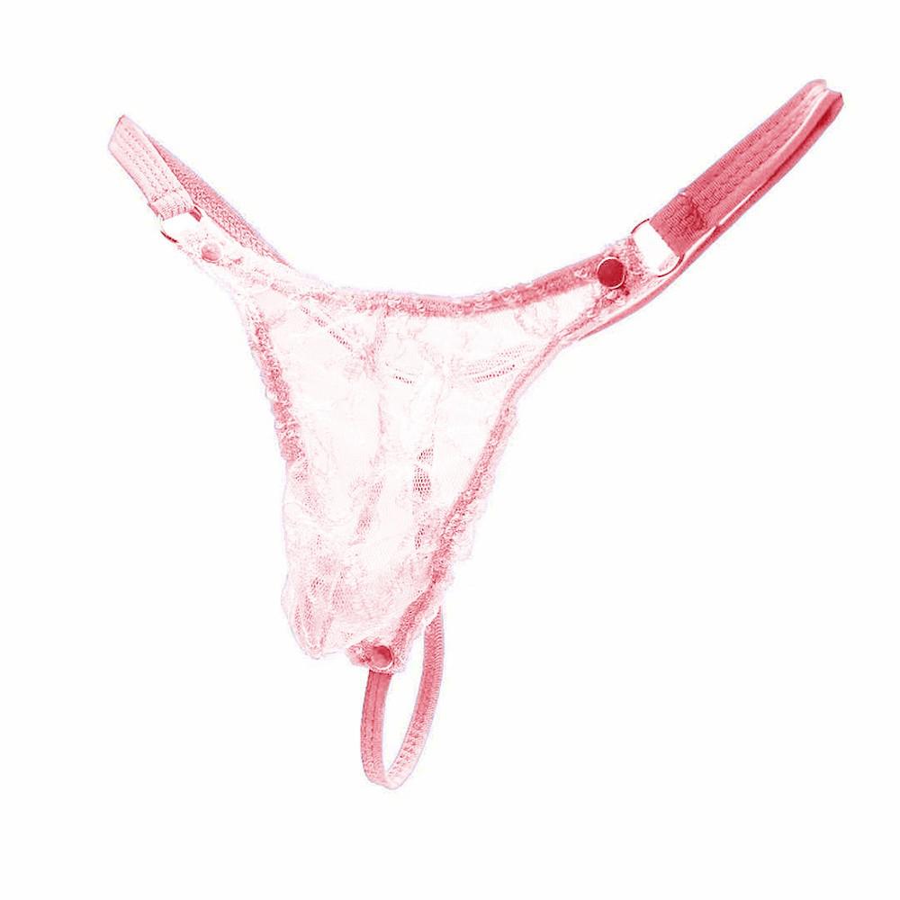 Krajkové spodní prádlo Pánské Sissy Thong G-String Bulge Pouch Kalhotky Bikiny Kalhotky