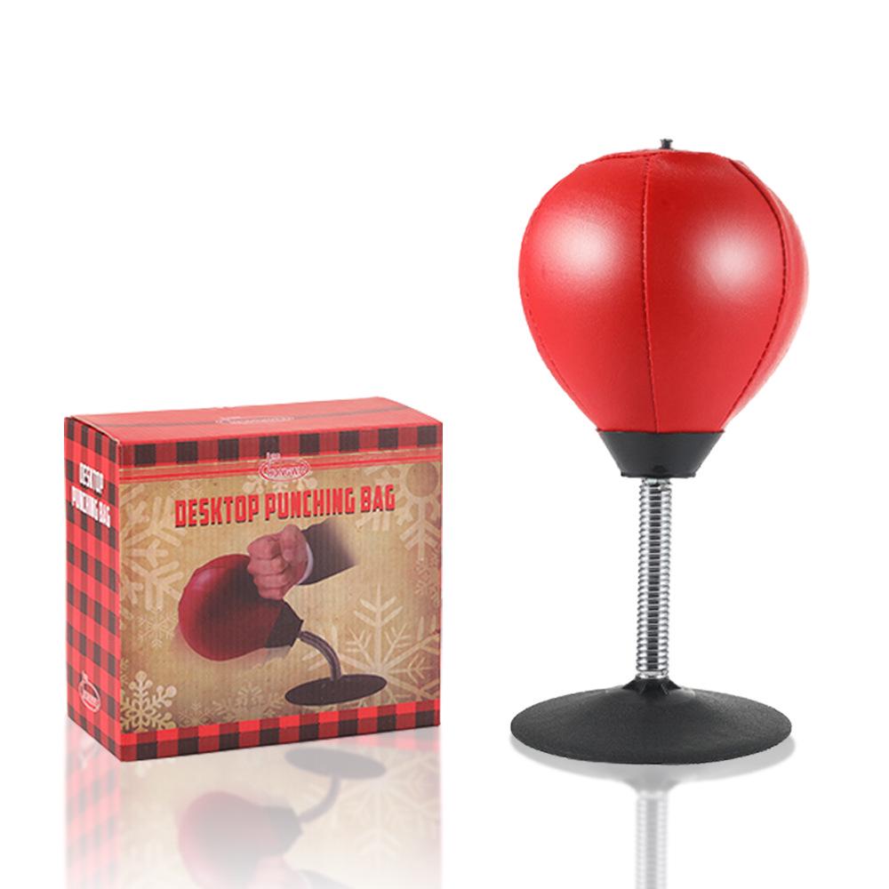 Desktop Boxing Speed Ball: Suction Cup Reaction Ball for Kids & Adults - Home Fitness, Stress Relief & Reaction Training