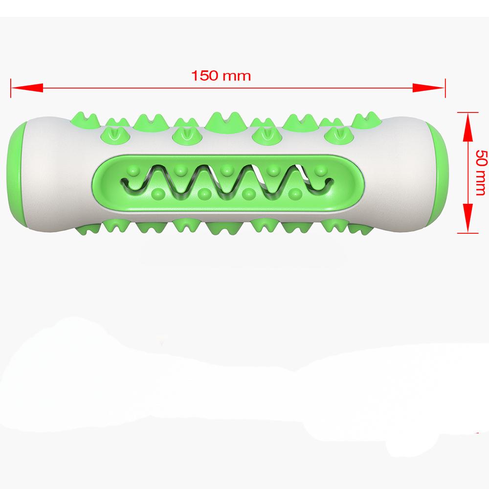 Toothbrush Chawing Dog Toys Indestructible Squark Aggressive Chewers Pet Plaything Soft Rubber Clean Pet Tooth Toy for Big Dog