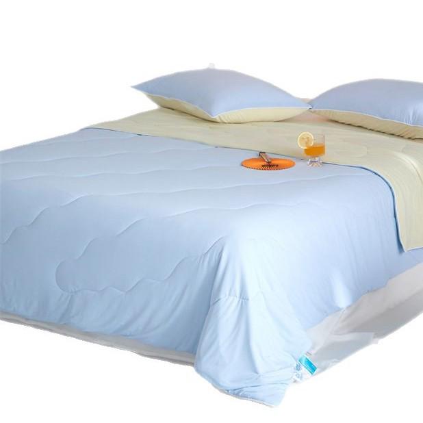 A-Class Cool Ice Silk Summer Quilt - Breathable, Machine Washable, for Single/Double Beds