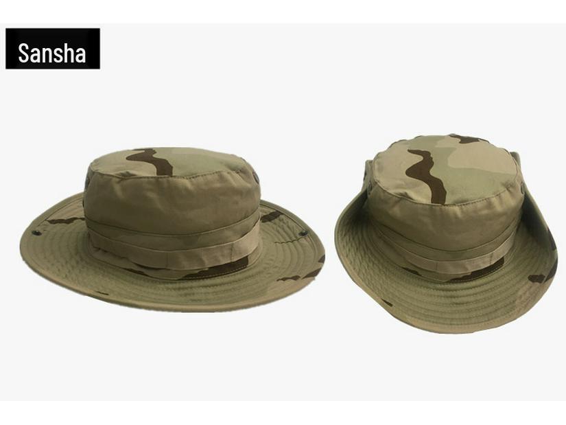 CS Camouflage Boonie Hat: Sun Protection for Fishing, Hiking, and Outdoor Activities