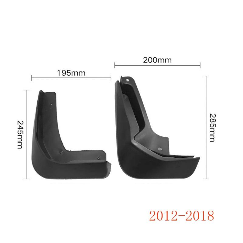 Guardabarros de Coche Guardabarros Trasero Salpicaderas Aleta Guardabarros Para FordFocus 2 MK2 MK2.5 Berlina Sedán 2005-2011