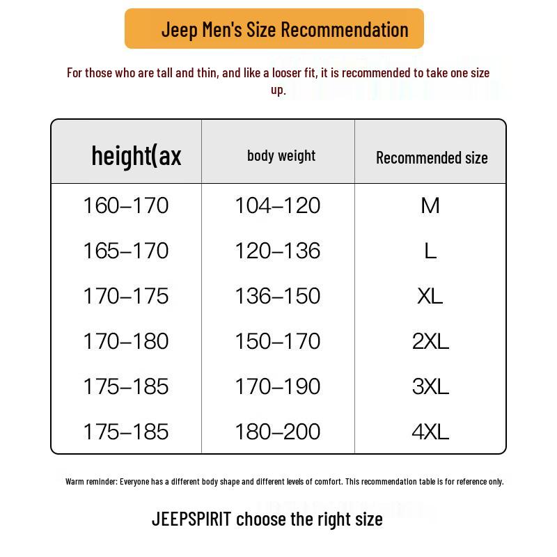 JEEP SPIRIT Men's American Retro Loose Wide-Leg Jeans