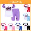 Kpop Dämonenjäger Kinder Sommer Baumwolle Kurzarm Shorts Set Für Kinder