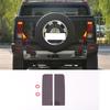 ABS Black For Hummer H2 2003-2009 Car Tail Light Cover Brake Light Protective Cover Car Exterior Accessories