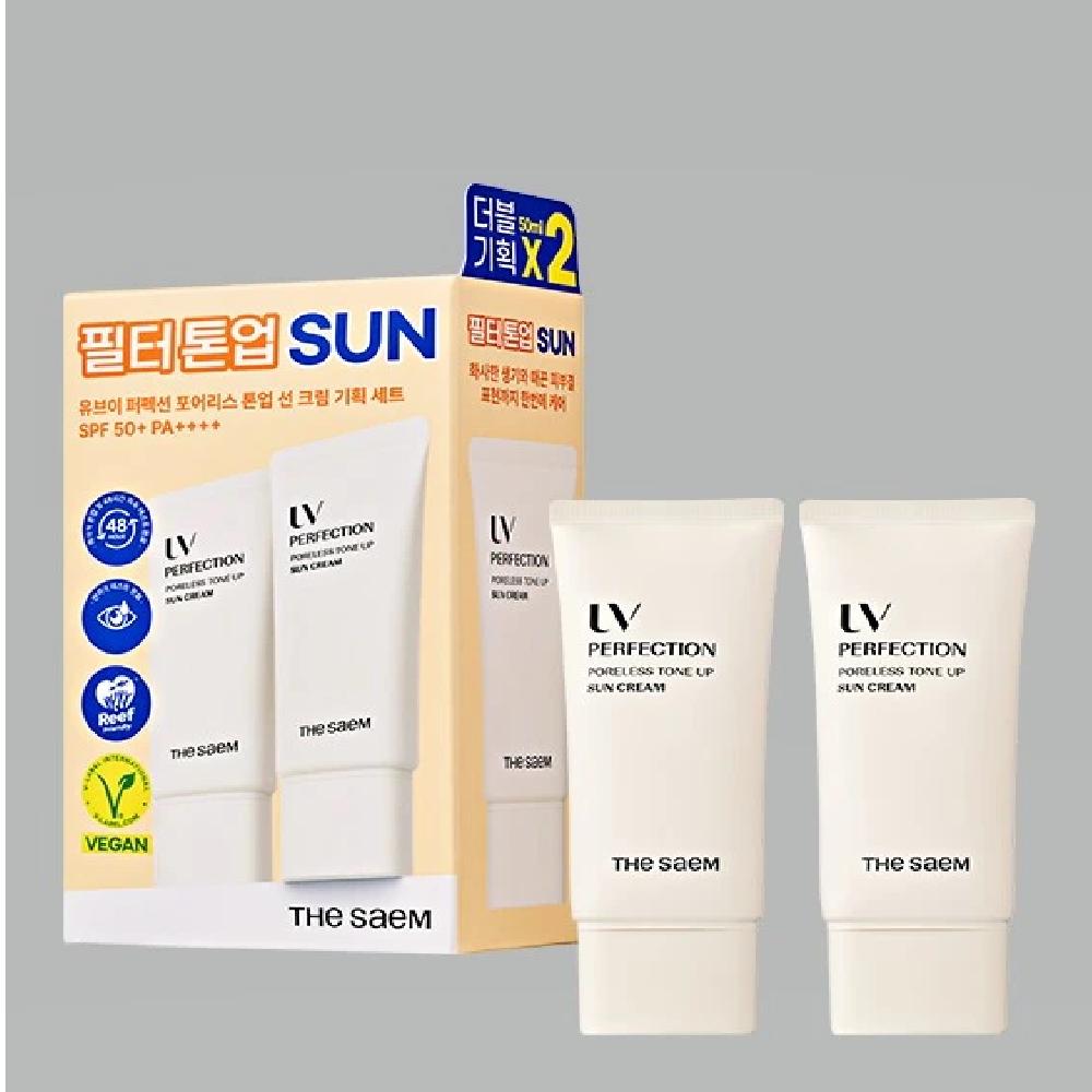 1+1 UV Perfection Poreless Tone-Up Sun Cream Set_US