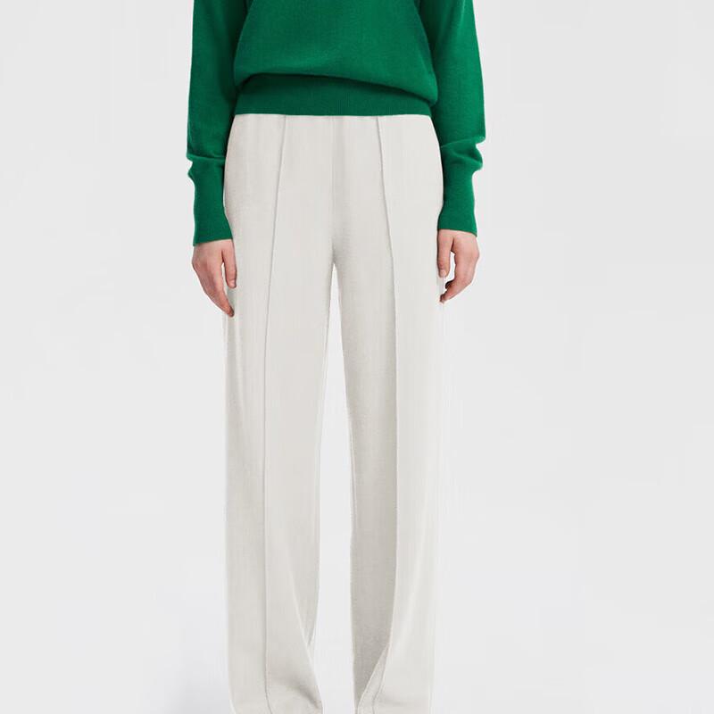 

ELLASSAY Women s High-Waist Wide-Leg Trousers XS