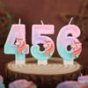 Creative Unicorn Number Candle Birthday Cake Decoration Plug-in First Birthday Party Handmade Candle 09