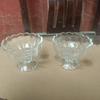 Transparent Petal Glass Cup for Ice Cream, Dessert, Milk Tea, Yogurt, and Candles