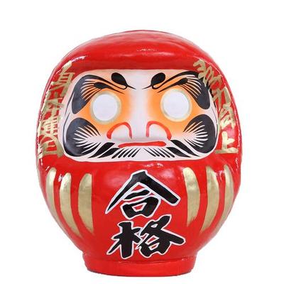 Takasaki Daruma-Pass Daruma 1.5 Rot