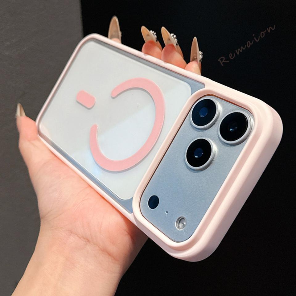 Magnetic Phone Case for For Iphone 17E 16E 14 1 16 Plus 11 12 13 Pro Max Mini X XR XS MAX Clear Charging Protector Cover