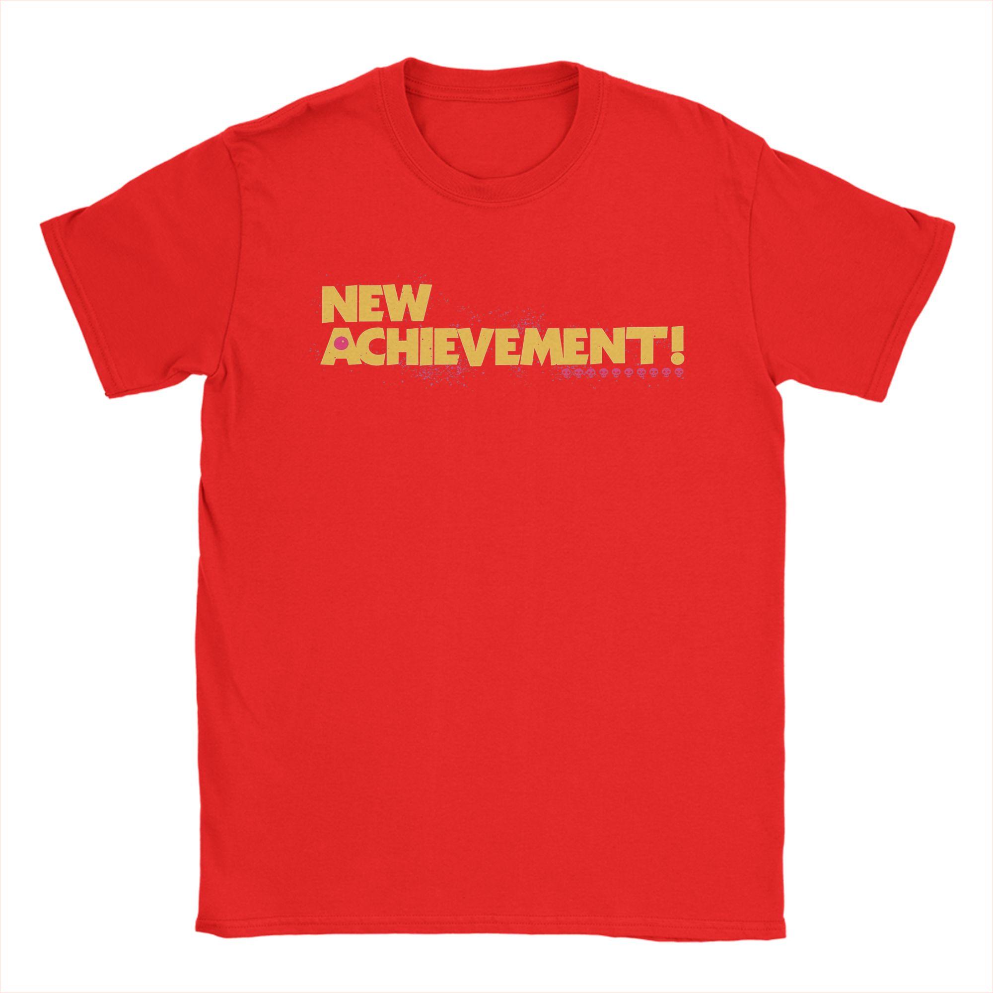 Mens TShirt New Achievement Dungeon Crawler Carl Casual Cotton Tees Short Sleeve T Shirt Round Neck Clothes Summer S
