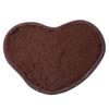 Heart Shaped Rugs Soft Non Slip Doormat Washable Water Absorbent Rugs for Home Entrance Bathroom Shower Floor Decor