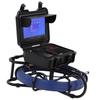 9in Sewer Camera HD Flexible LCD Display Pipe Inspection Camera with LED Lights for Pipelines Wastewater System DC 12V