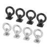 T Bolt Eye Nut Kit Stable Support Stainless Steel T Track Mount Tie Down  High Hardness for Holding Tie Down Straps