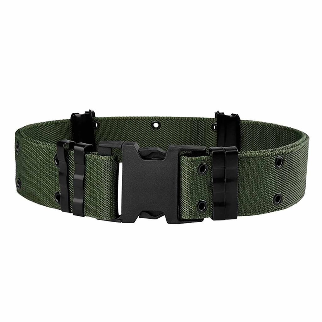 Student Military Training Belt, Outdoor  Woven Belt, American Security Guard Gear,  Duty Belt, Adjustable Heavy Duty Outdoor Belt, EDC