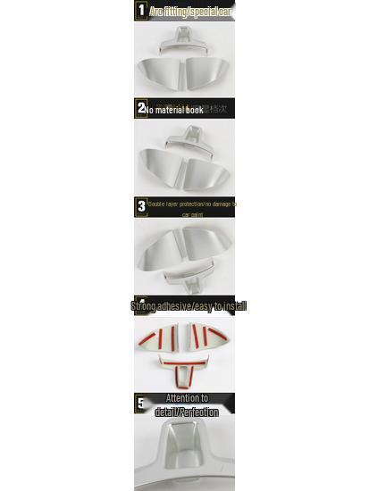 Steering Wheel & Dashboard Decorative Frame for 2009-2018 Tiguan Accessories