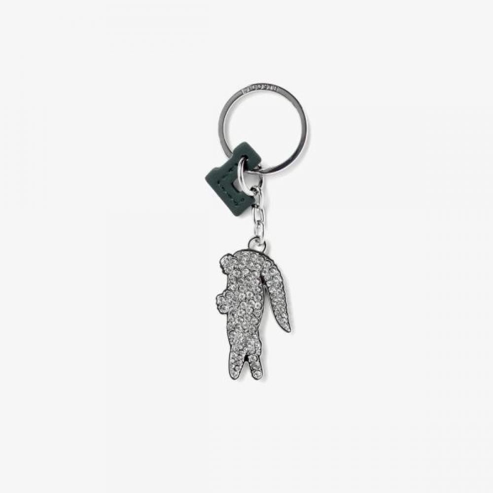 

Lacoste Elcham Bag Charm Bb Nf5320r56g T52 Silver