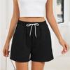 Women's Summer Sports Casual Lace-up Pocket Shorts