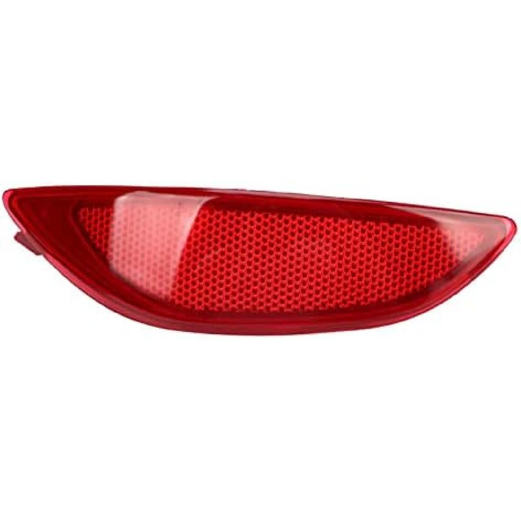 Rear Bumper Reflector for Accent LE SE Red Warning, Shock Replacement (Left: 924051R000)