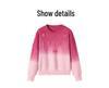 2025 Women's 3D Gradient Wool Sweater, Autumn/Winter, Long-Sleeve, Loose Fit