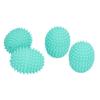 4PCS Oval Clothes Washing Ball Reusable Laundry Washing Drying Fabric Softener Ball Mint Green