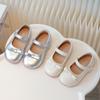 Girls Shoes Small Leather Shoes 2025 Spring and Autumn New Little Girl Single Shoes Medium and Older Children's Versatile Soft Sole Children's Prince