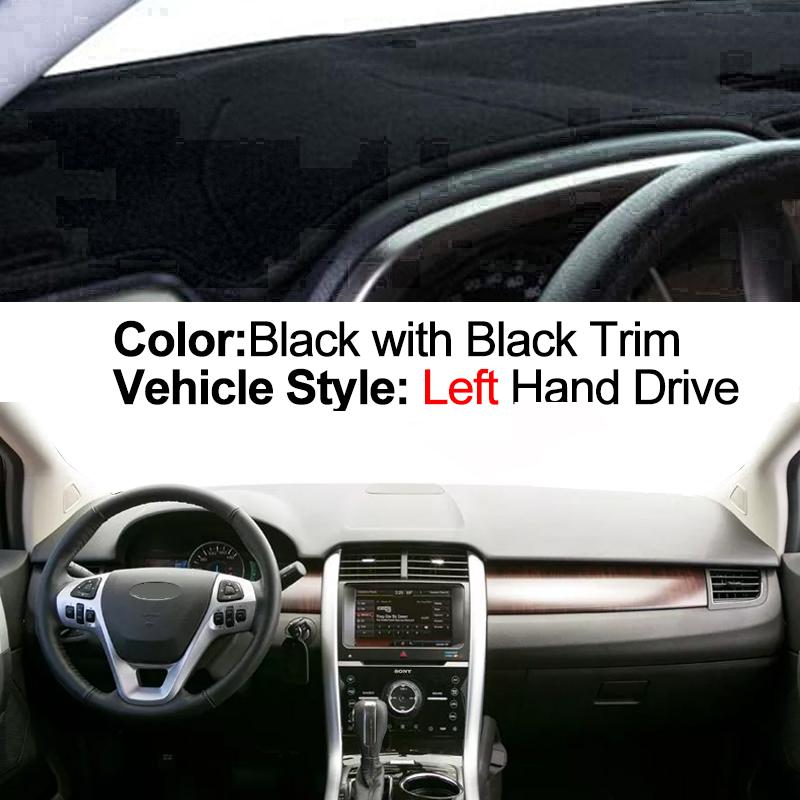 Car Inner Dashboard Cover For Ford Edge 2014 2013 2012 2011 2010 2009 2008 2007 Auto Dash Mat Carpet Cape Sun Shade