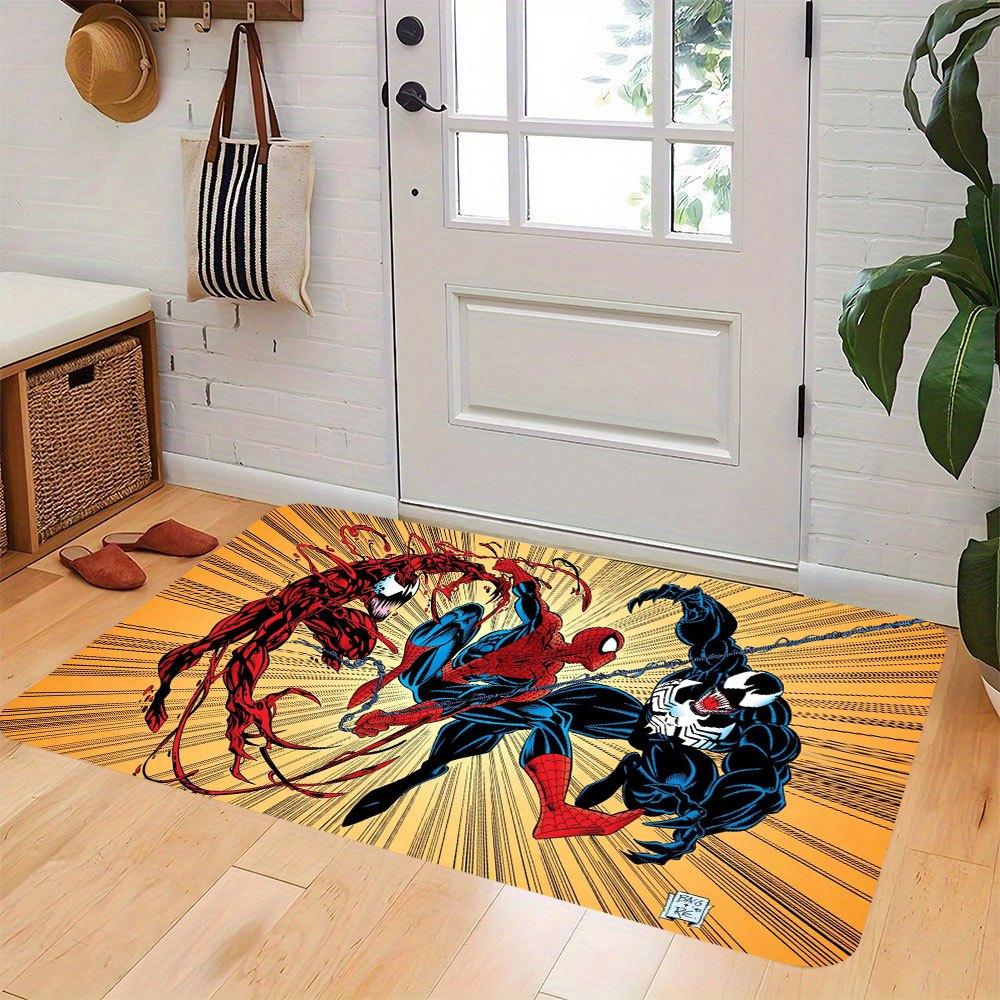 1pc Marvel Spider for Man Venom Carnage Doormat, Superhero Themed Entryway/Doorway Rug for Home Decor, Ideal Gift for Marvel F 40x60cm( 15x23in )