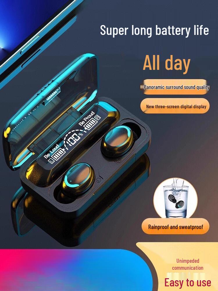 2025 True Wireless Noise-Cancelling In-Ear Bluetooth Earphones for Men & Women - High Sound Quality & Long Battery Life