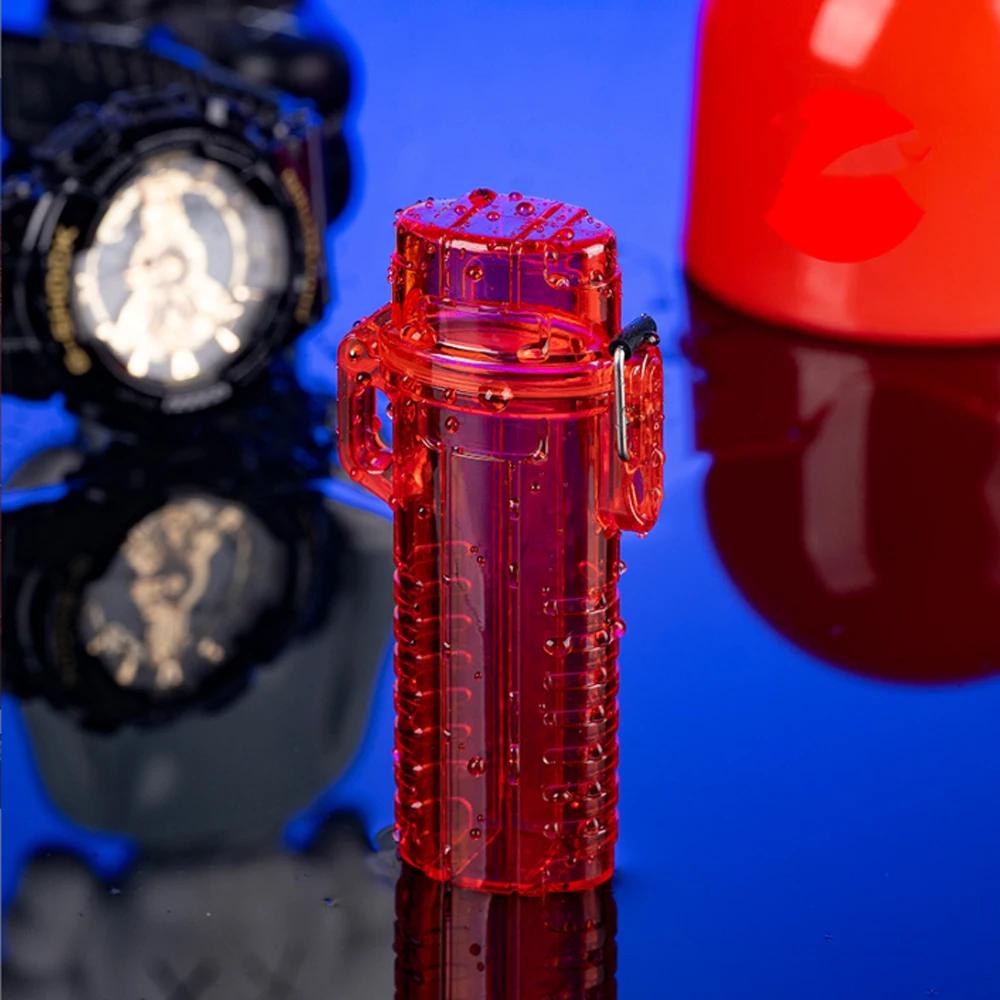 1pc Waterproof  Lighter Case for BIC Classic  Regular Lighter J6 EDC Cigarette Case Lighter Holder Sleeve