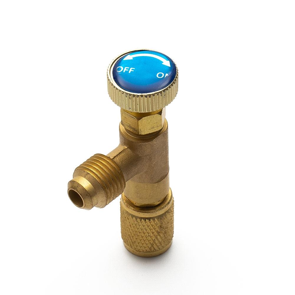 Air-conditioning Fluoride Safety Valve A/C Anti-Air Leakage Brass