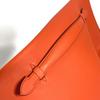 HERMES Flap Pouch Puri Plat Two fold Clutch bag Swift Orange Unused