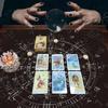 Astrology Tarots Table Altar Cloth Metaphysical Board Game Mat Pendulum Divinations Altar Tablecloth Board Game Card Pad