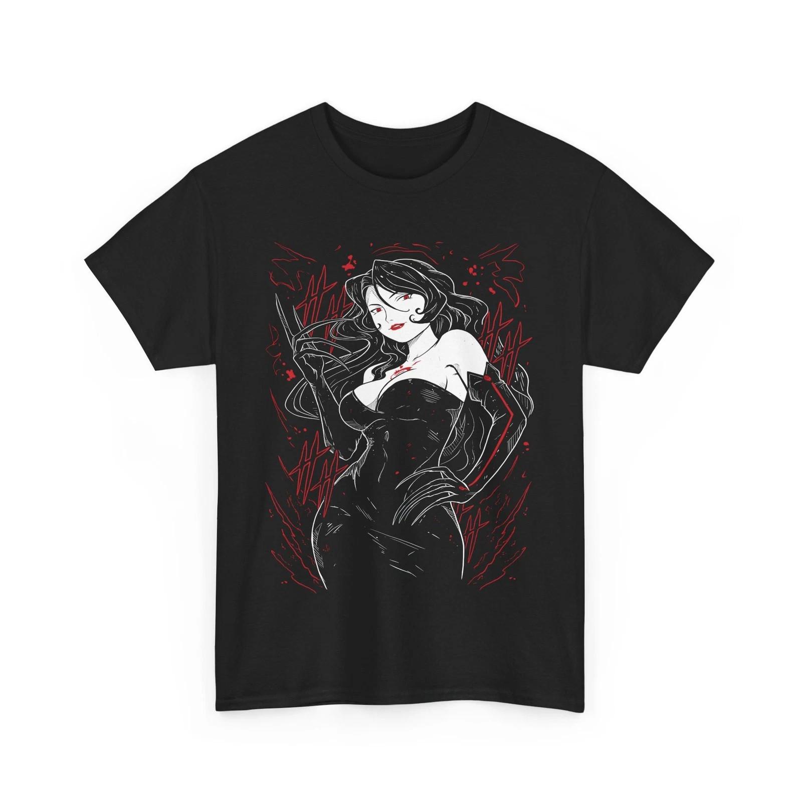 Anime Lust Fullmetal Alchemist FMA Roy Black T Shirt S
