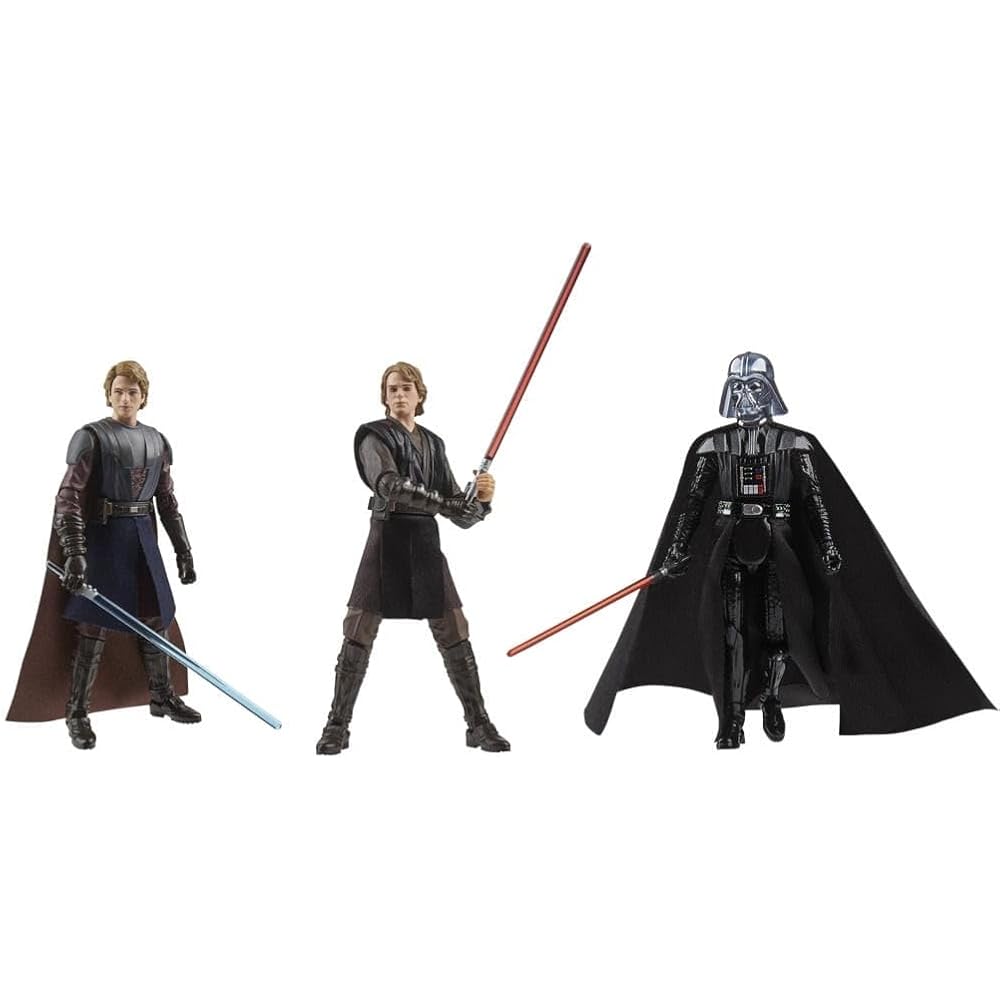 Hasbro Star Wars The Journey of Anakin Skywalker 9.5 cm Premium Action Figure 3-Pack