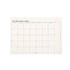 Weekly Planner Monthly Undated Agenda A5 Notebook Schedules Study Planner Stationery Office School Supplies
