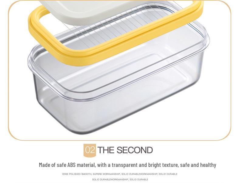 Rectangular Butter and Cheese Cutting Storage Box