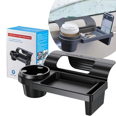 Multifunctional Car Organizer Box With Cup Holder Drink Holder Side Door Window Phone Slot Hanging Storage Rack For Vehicle