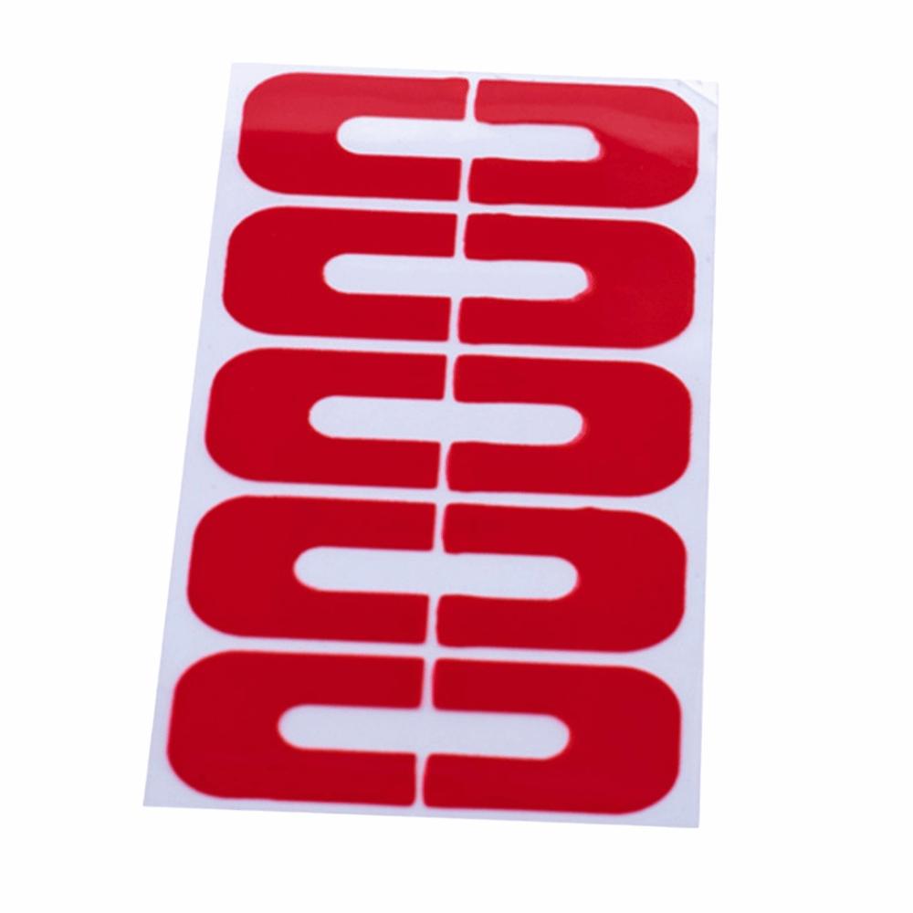 100Pcs Reusable Nail Polish Stickers U-Shape Anti-Overflow Tape Manicure Tool