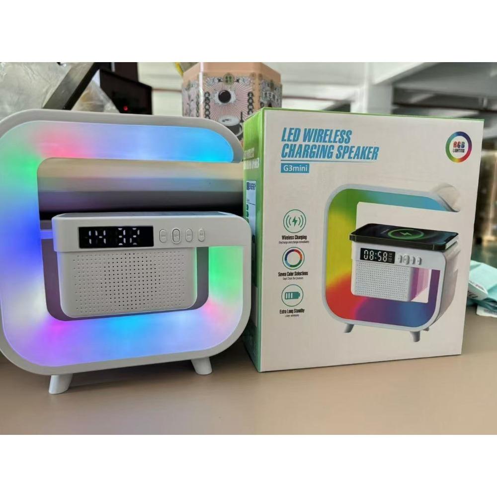 Bluetooth Speaker Wireless Charging Ambient Light Bluetooth Speaker