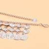 Trendy Coin Tassels Waist Chain Adjustable Length Body Chain Fashion Waistband for Women Party and Casual Wear