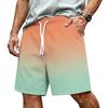 Men's Casual Drawstring Waist Athletic Shorts Lightweight Comfortable Fit with Side Pockets Suitable for Sports and Leisure Wear