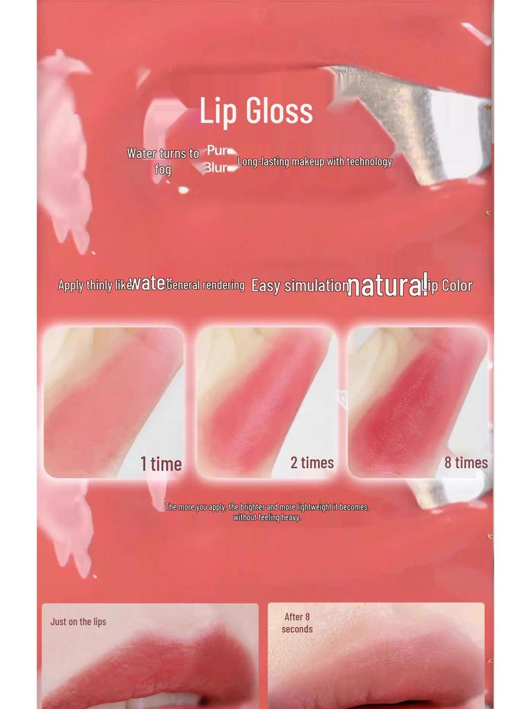 Haggard Black Ash Dual-Ended Lip Glaze & Matte Lipstick Combo - Versatile Nude Lip Gloss & Matte Finish