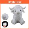 Adorável Pelúcia de Vaca das Terras Altas Escocesas de 24cm Presente Para Crianças